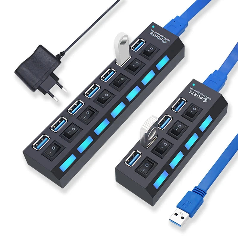 USB Hub 2.0/3.0 con o sin alimentación externa - Miura Vault