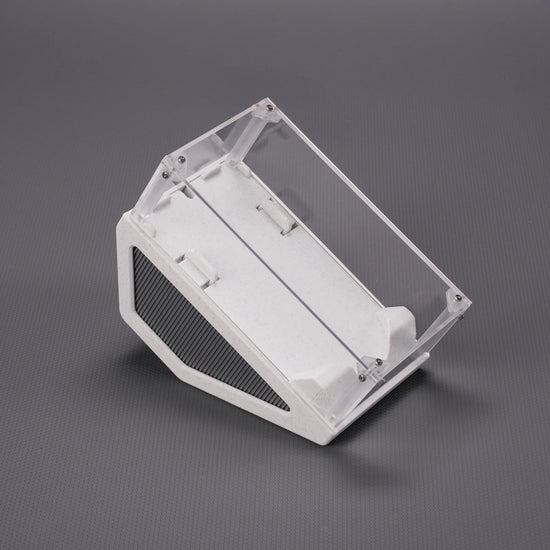 Caja de presentación y almacenamiento a prueba de polvo para ratón – Vitrina acrílica con impresión 3D