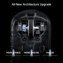 MCHOSE A7 V2 Ratón Inalámbrico Ligero 8000Hz, PAW3950 TI