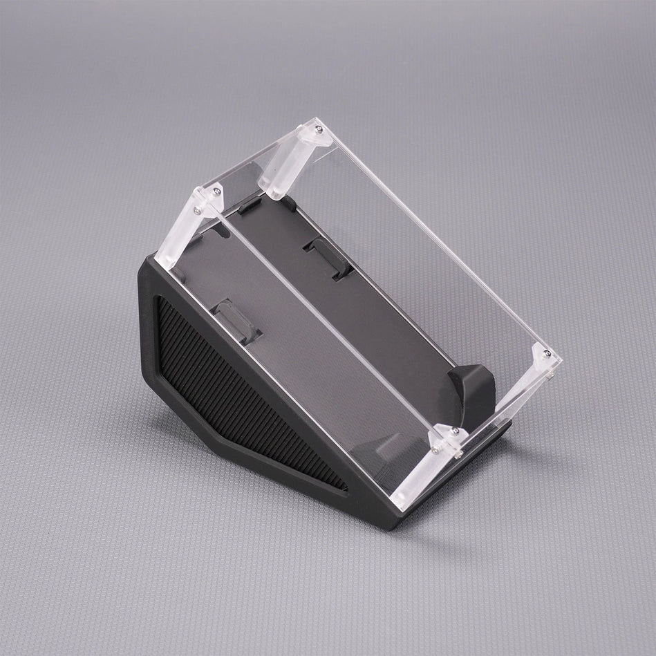 Caja de presentación y almacenamiento a prueba de polvo para ratón – Vitrina acrílica con impresión 3D
