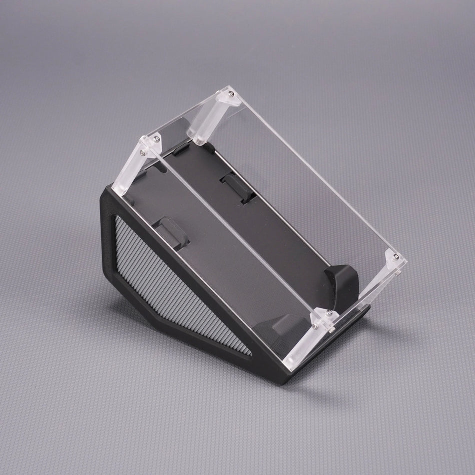 Caja de presentación y almacenamiento a prueba de polvo para ratón – Vitrina acrílica con impresión 3D