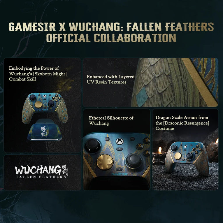 Gamesir G7 Pro Wuchang: Fallen Feathers Edition, Controlador Inalámbrico De Xbox Para Xbox Series X | S, Xbox One X | S, Steam, PC, Android