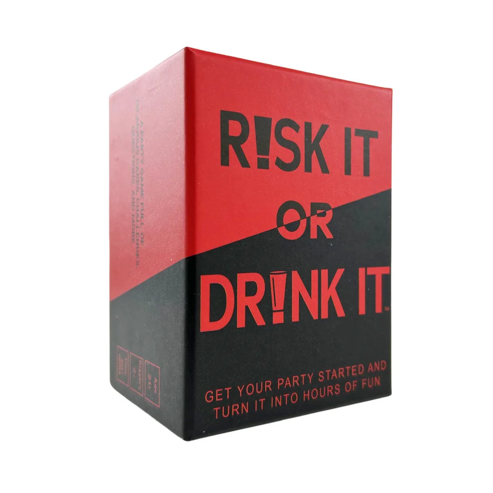 Risk It Or Drink It: Juego de Cartas - Miura Vault