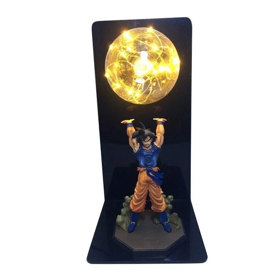 Lámpara DIY LED de figura de acción de Goku de Dragon Ball - Miura Vault