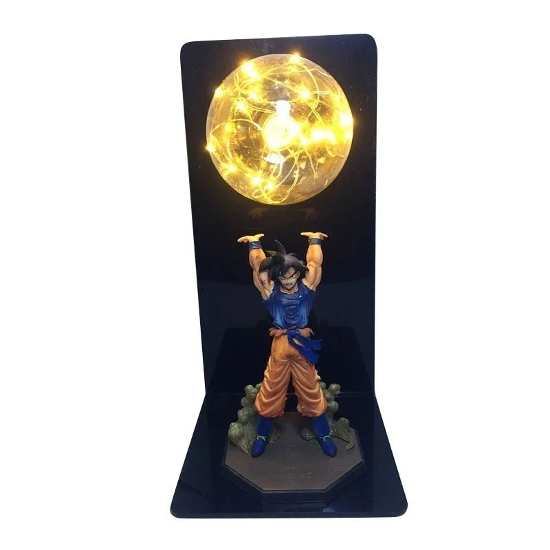 Lámpara DIY LED de figura de acción de Goku de Dragon Ball - Miura Vault