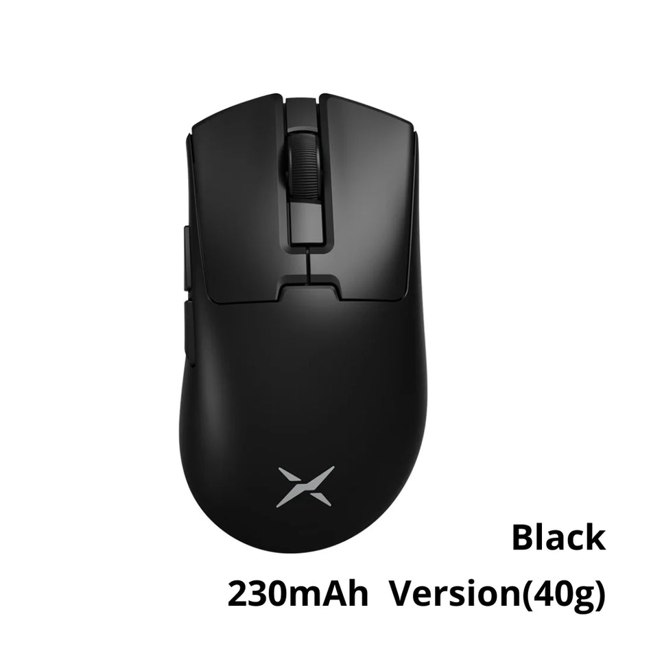 Delux M900Mini PRO - Ratón Inalámbrico Gaming  Ergonómico, Ultraligero, 40G, PAW3395, 8K Hz, Para Manos Medianas a Pequeñas