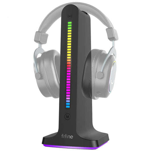 FIFINE RGB Headphone Stand - Miura Vault