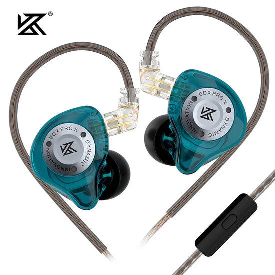 KZ EDX PRO X – Auriculares In-Ear HIFI con Graves Potentes y Diseño Deportivo