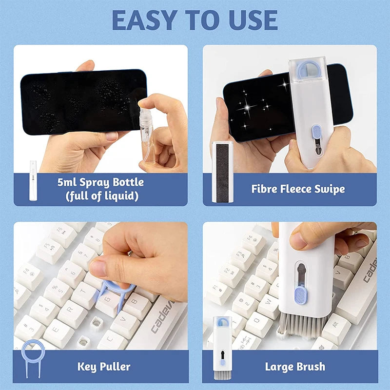 Kit limpieza teclado+pantalla+auriculares - Miura Vault