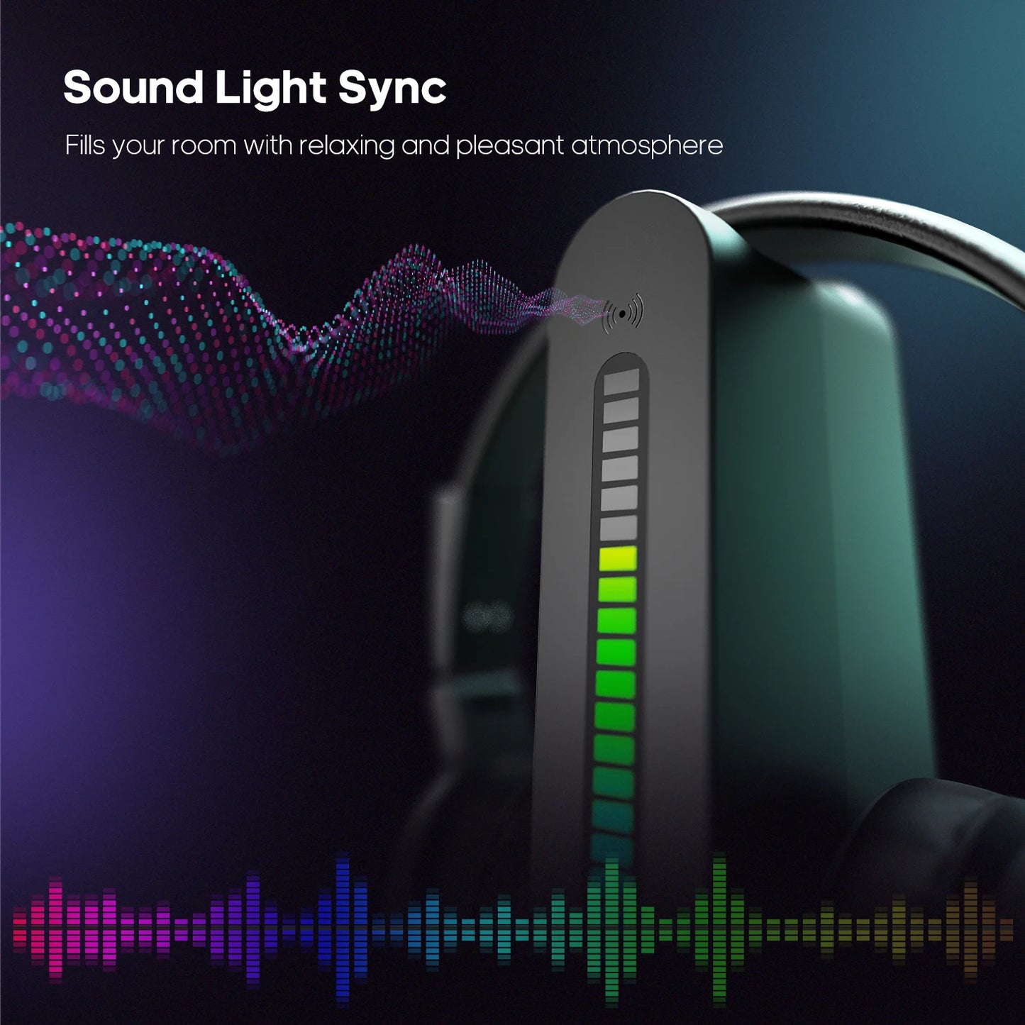 FIFINE RGB Headphone Stand