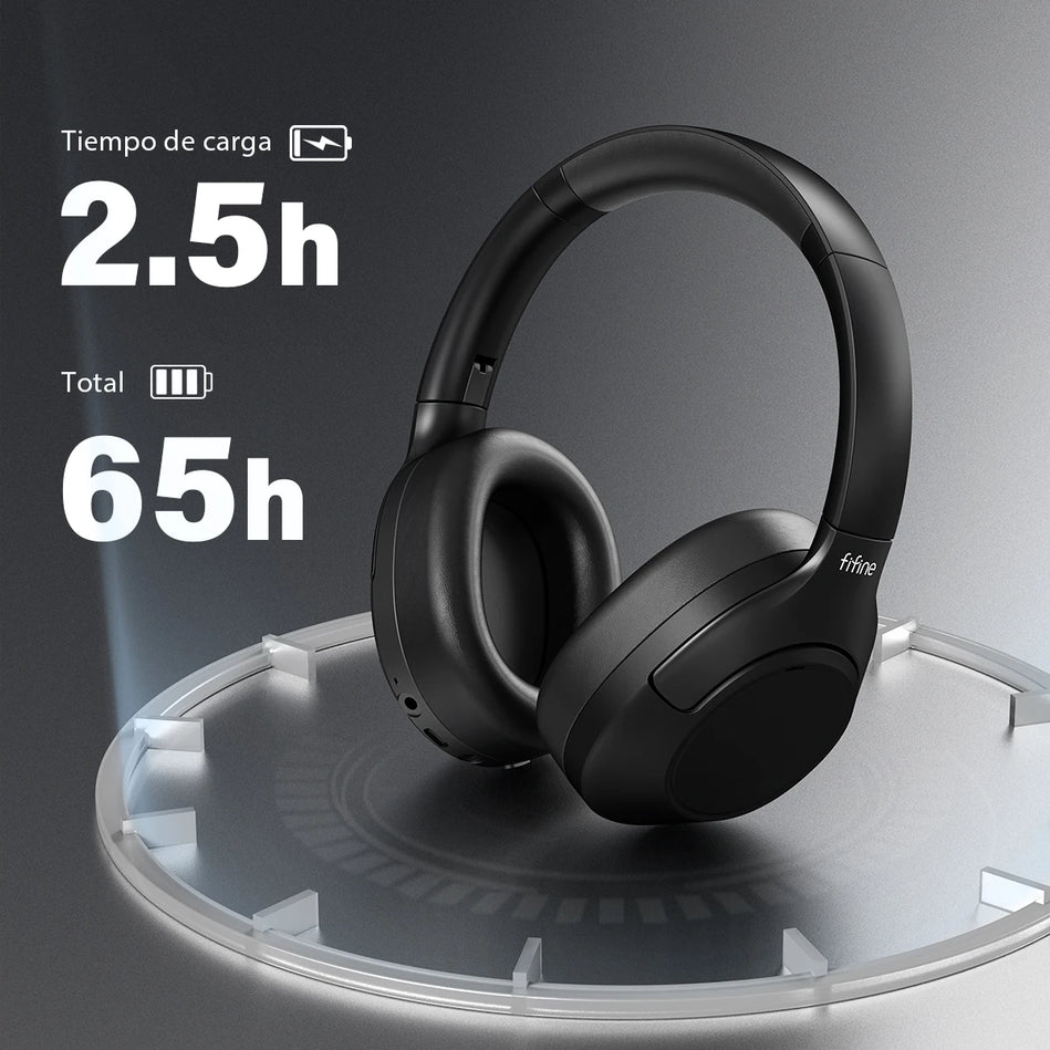  FIFINE X3 - Auriculares Inalámbricos Bluetooth Con Cancelación De Ruido