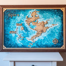 Mapa en madera de diferentes sagas - Miura Vault
