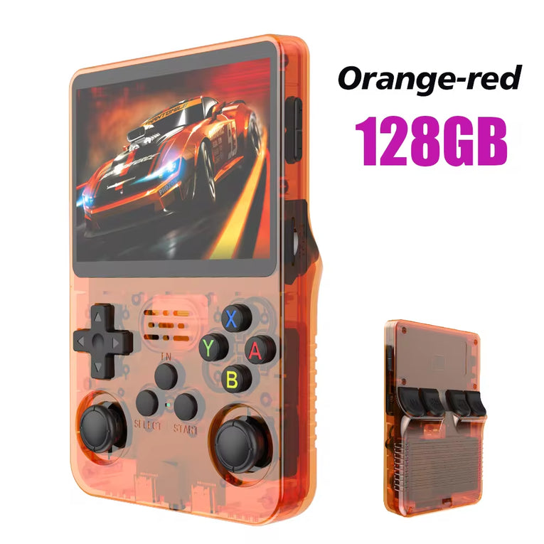 Consola De Videojuegos Portátil Retro R36S, Sistema Linux, Pantalla IPS De 3,5 Pulgadas