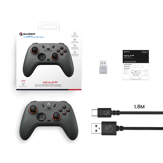 Gamesir Nova 2 Lite Mando Para PC Nintendo Switch 2 Controlador Inalámbrico Hall Trigger Mecánico