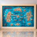 Mapa en madera de diferentes sagas - Miura Vault