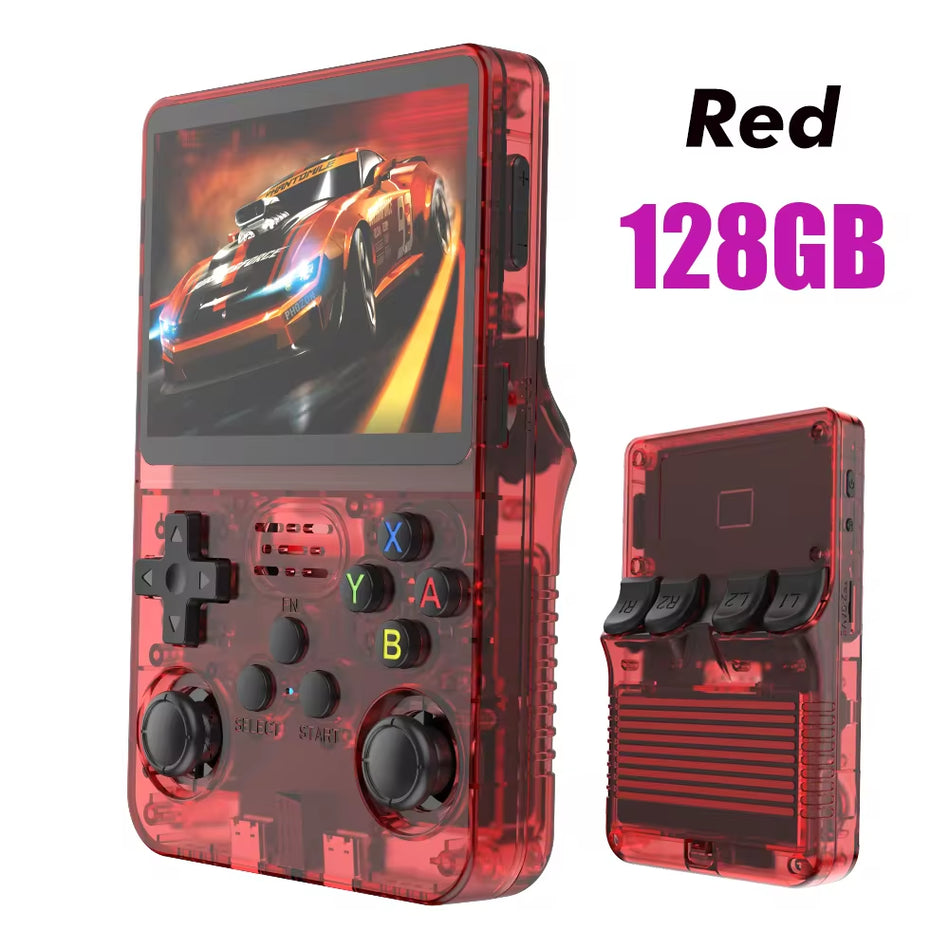 Consola De Videojuegos Portátil Retro R36S, Sistema Linux, Pantalla IPS De 3,5 Pulgadas
