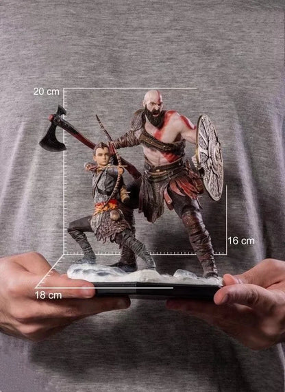 Figura Kratos God of War 2018 20Cm