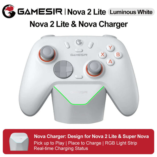 Gamesir Nova 2 Lite Mando Para PC Nintendo Switch 2 Controlador Inalámbrico Hall Trigger Mecánico