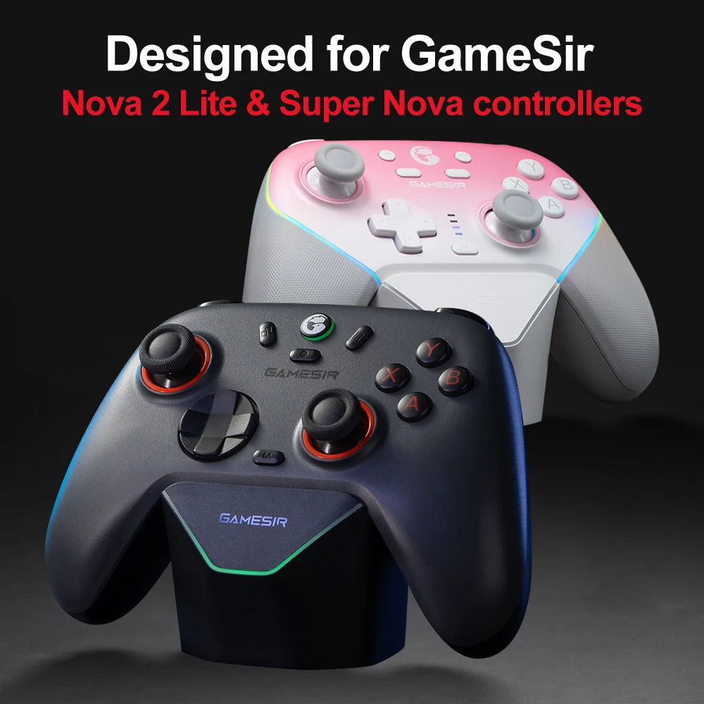 Gamesir Dock Estación De Carga Super Nova/Nova 2 Lite