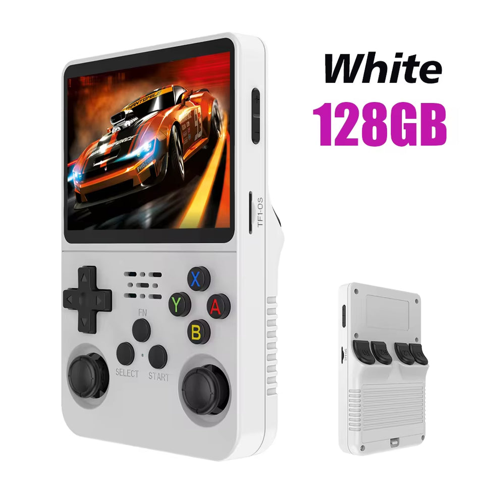 Consola De Videojuegos Portátil Retro R36S, Sistema Linux, Pantalla IPS De 3,5 Pulgadas