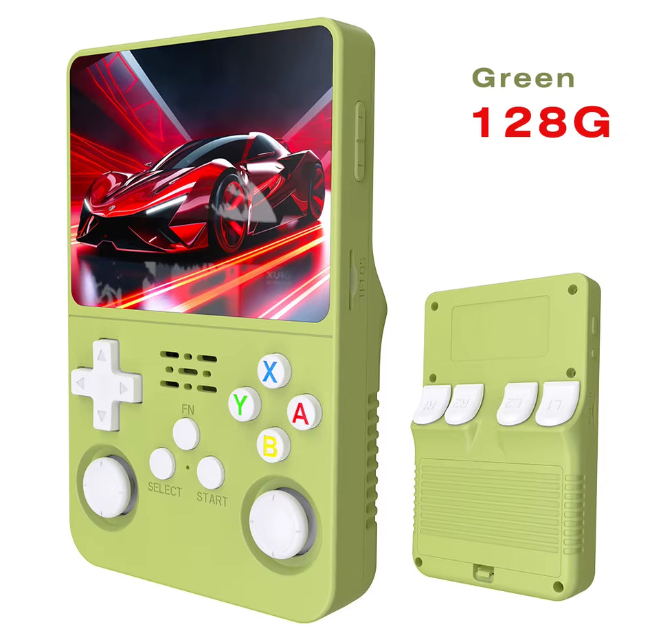 Consola De Videojuegos Portátil Retro R36S, Sistema Linux, Pantalla IPS De 3,5 Pulgadas