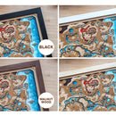 Mapa en madera de diferentes sagas - Miura Vault